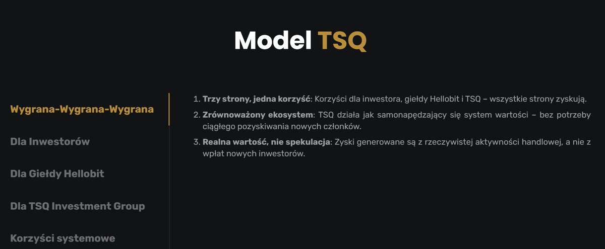 ksochanek's tweet photo. (1/2) Grupa sygnałowa na kryptowalutach, mechanizm piramidy (nagrody rekomendacyjne i udział w polecajkach), bonus za zespół, szkolenia na Cyprze i sprzedawca w garniturze.  

Oburzająca historia, którą poznałem poprzez moich znajomych. Kilka suchych faktów poniżej, które szokują mnie że mogą mieć miejsce w takiej skali, a co gorsza skutecznie namawiają społeczeństwo. 

Anno Domini 2025 - wystarczy napisać, że grafiki mają charakter wyłącznie informacyjny i nie stanowią oferty w rozumieniu kodeksu cywilnego i nie są rekomendacją inwestycyjną...

1. Kapitał gwrantowany, zyskaj 100% zwrotu w 35 dni. To własnie oferuje sprzedawca w garniturze na indywidualnych spotkaniach z potencjalnymi klientami. 

Grupa docelowa całkiem prosta - drobne oszczędności u osób, które planują większe wydatki. Wystarczy zatem obiecać jedynie 100% zwrotu kapitału w 35 dni. 

2. Jak działa model? Klasyczny schemat, czyli atrakcyjne nagrody za rozbudowę społeczeności, bonusy za aktywność i oczywiście wynagrodzenie od wolumenu swojego zespołu. Przypomina Wam to coś?

3. Model oczywiscie jest oparty o członkostwo w grupach, gdzie grupy sygnałowe 3 razy w ciągu dnia wysyłają informacje na temat "mitycznych i pewnych" zagrań, które na mało płynnych instrumentach zagwarantują zwrot. 

4. Nie słyszeliście jeszcze o mechanizmie TRIPLE WIN?

Dalsza część wątku niżej z uwagi na ograniczenia zdjęć: