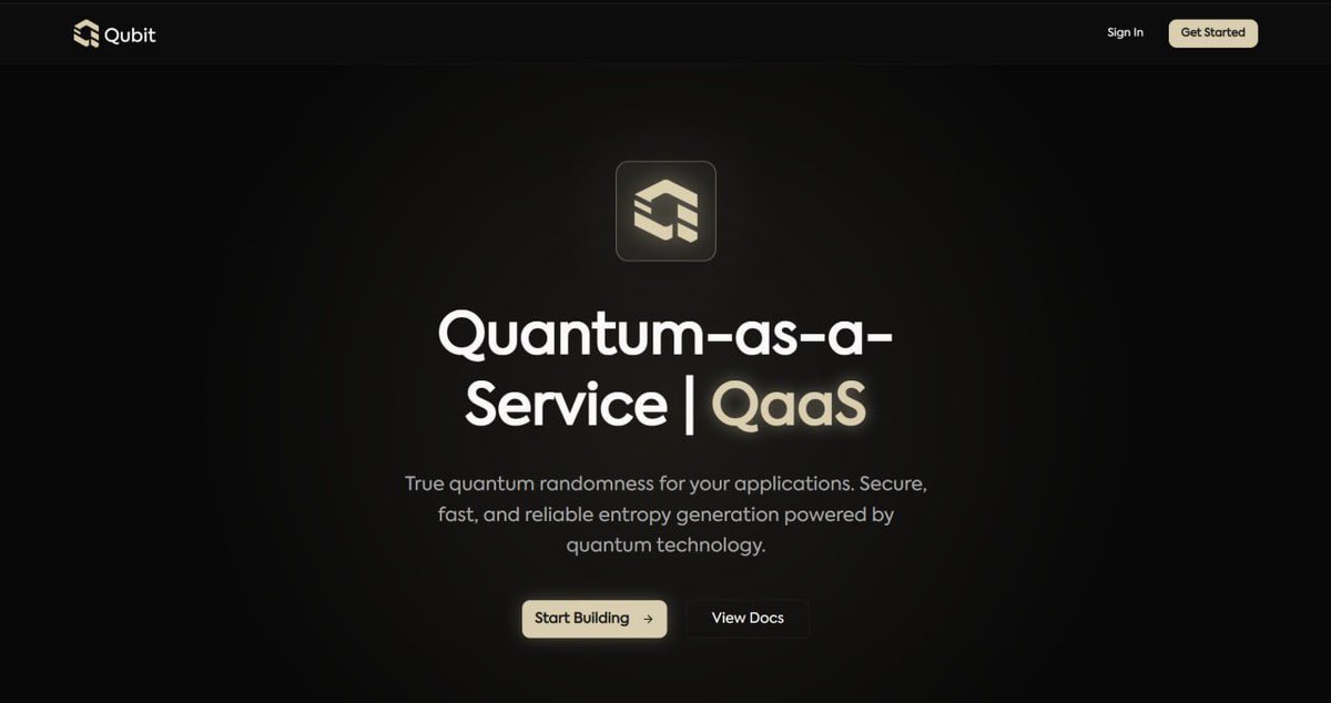 QbitCompute's tweet image. 𝐁𝐞𝐡𝐢𝐧𝐝 𝐓𝐡𝐞 𝐂𝐨𝐝𝐞 𝐰𝐢𝐭𝐡 𝐍𝐨𝐛𝐢:
QaaS is coming.
Soon, projects across Web3 will be able to integrate True Quantum Randomness within seconds. This technology will bring an entirely new level of trust, fairness, and unpredictability to on-chain systems.
The…