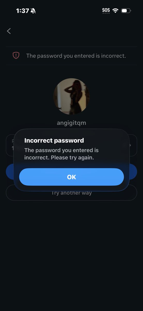 gigi11336442193's tweet image. @instagram 

@Instagram @InstagramComms I can log in on my iPad but not on my phone. Says wrong password or email verification needed. Please help! #InstagramSupport #HelpMeInstagram