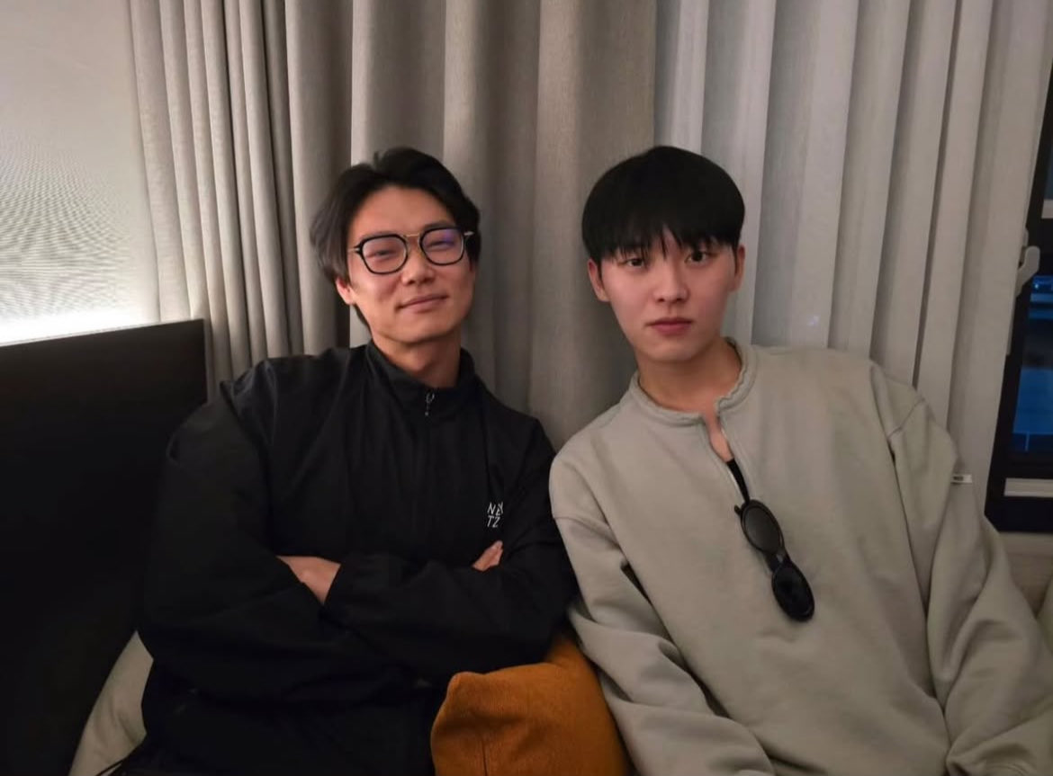 show kasamatsu instagram story update with hyunwook