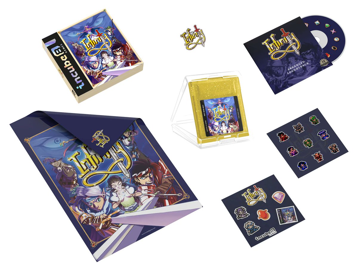 Infinity, il leggendario RPG per Game Boy Color arriva dopo 23 anni di attesa gamezilla.it/infinity-il-le… <a href="/Incube8Games/">Incube8 Games</a>