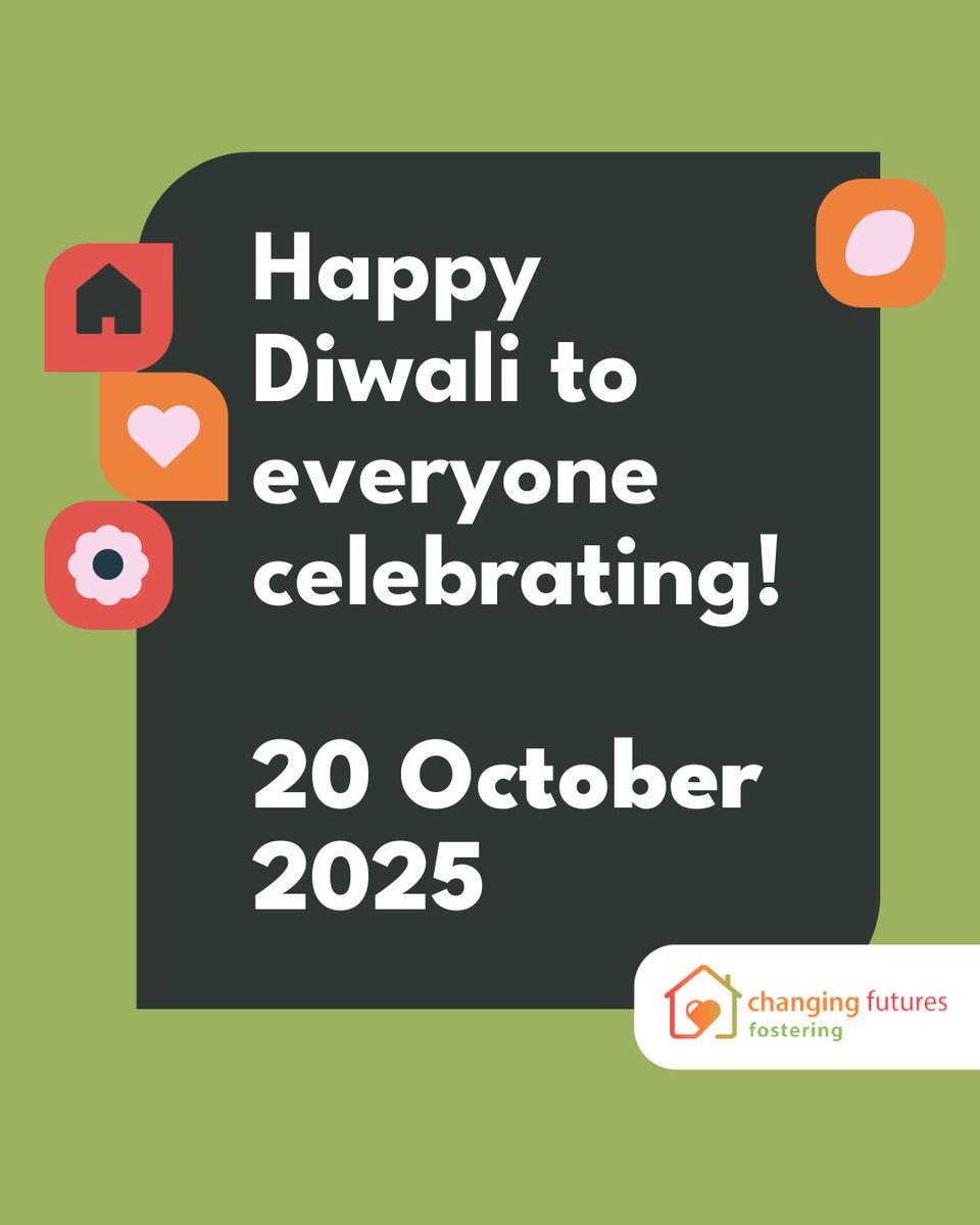 Happy Diwali to all who are celebrating. 

We believe in inclusive homes where every child feels seen and respected. Want to know more about fostering with Changing Futures? Book in a call today: zurl.co/VK2lR
