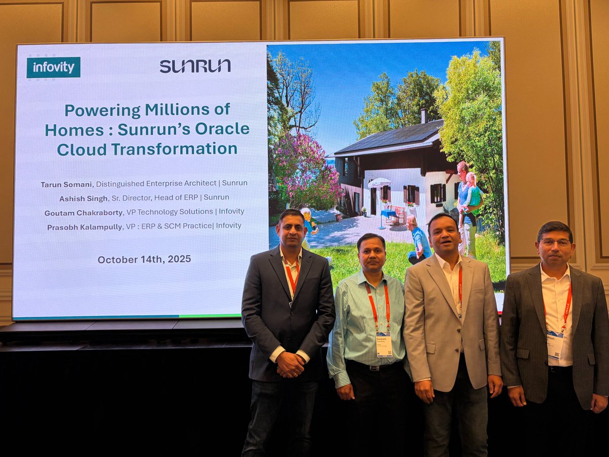 Infovity's tweet image. #Day1 #OracleAIWorld2025 #Booth7007 
Day 1 at #OracleAIWorld was buzzing with energy! Our booth was full of engaging conversations, live #AI demos, and opportunities to showcase our expertise. #Infovity #Oracle #OracleAIWorld #AIWorld #LasVegas #CloudExperts #InnovationInAction