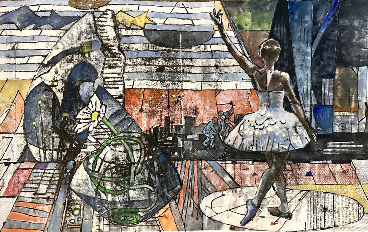 ArtofeVan's tweet image. Apperception. Synthesized judgement. #ArtofeVan #AdHoc #SlappedTogether #NoDigitalID