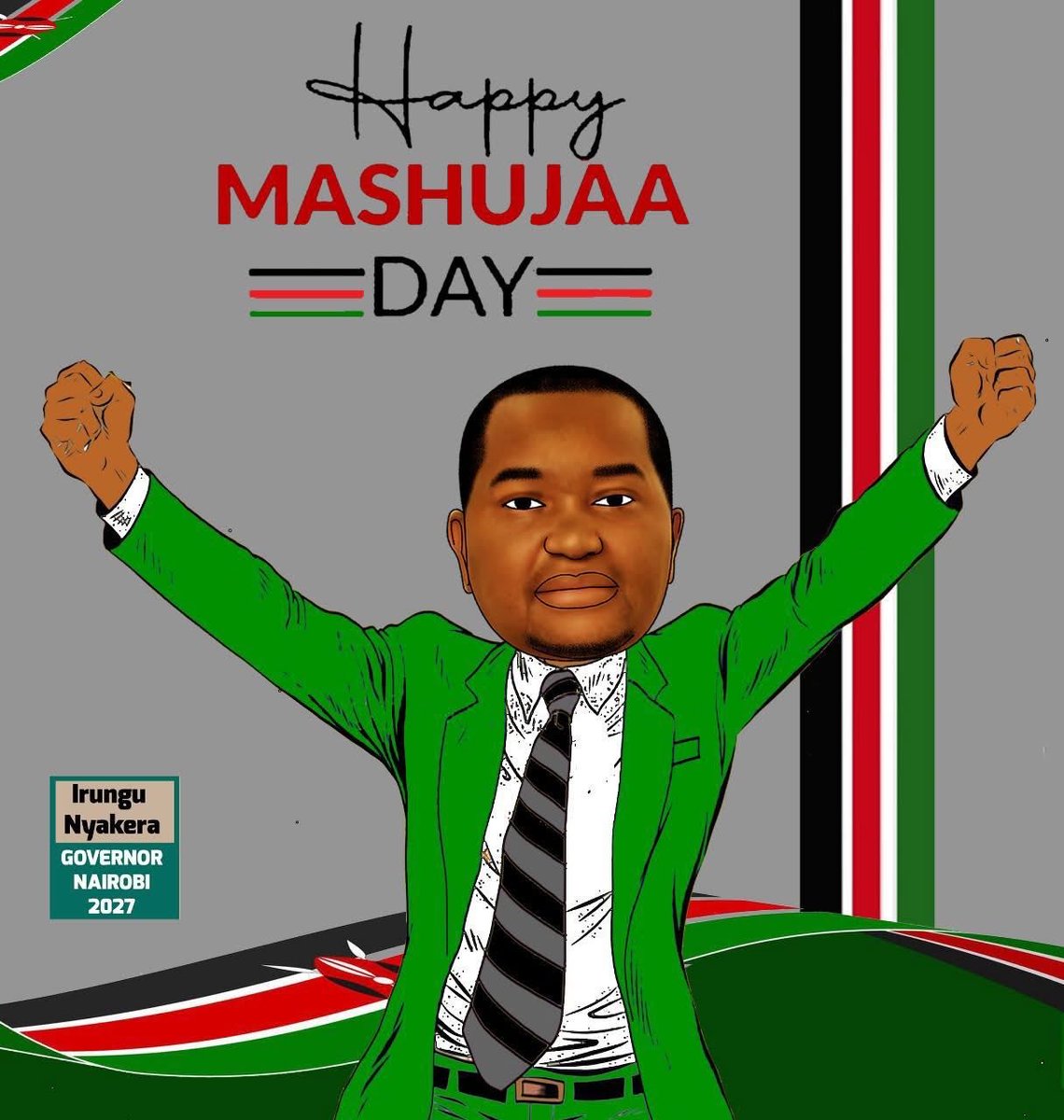 Irungu Nyakera, CBS tweet media