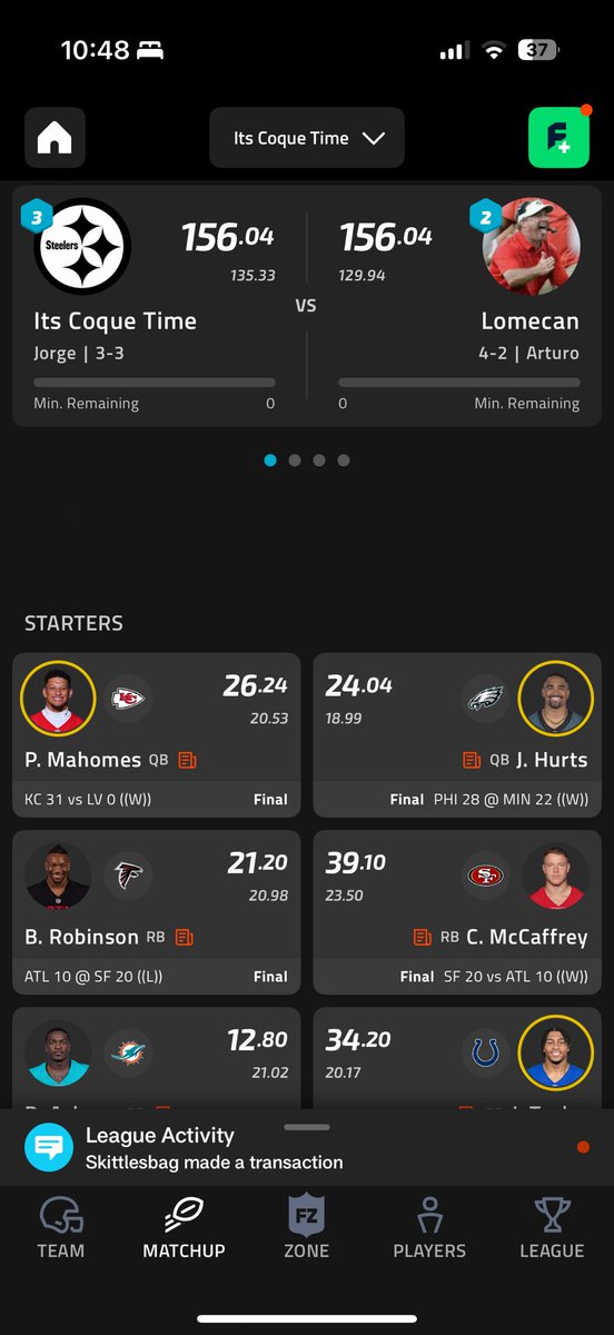jpenab95's tweet photo. #FantasyFootball 😐 https://t.co/SyiyKgktAK