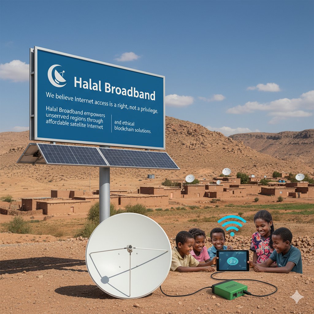 lynel0301's tweet photo. 🌏 We believe Internet access is a right, not a privilege. Halal Broadband empowers underserved regions through affordable satellite Internet and ethical blockchain solutions. #DigitalEquality #HalalConnectivity #BlockchainAccess #EthicalInternet #AfricaRising

Learn more here:https://t.co/LFJKtvT3ZH

@maljefairi @Ahlulfikhrah  @AsifAnsari83683 @ut588688 @Sidra_App @GilbertHoumenou
