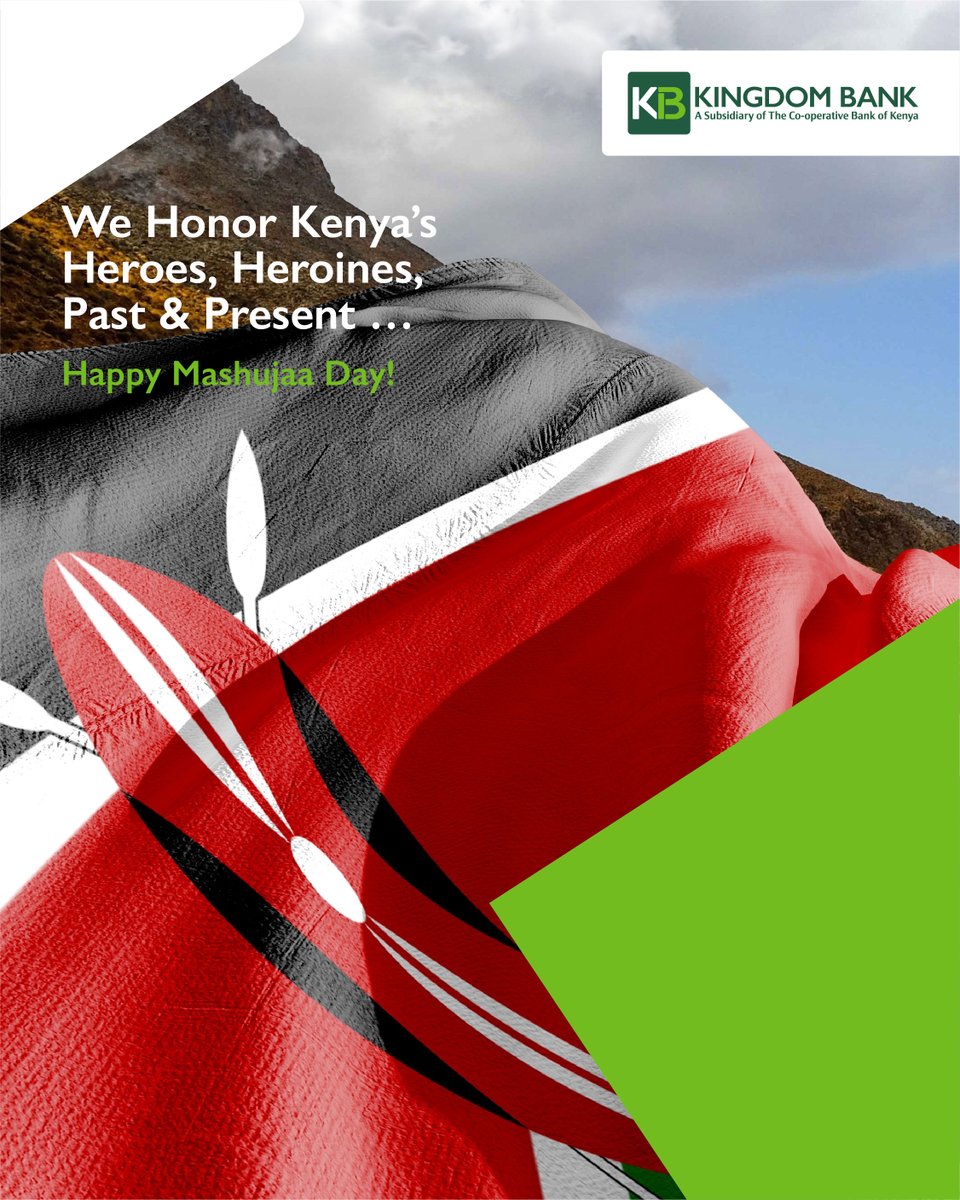 Leo tunacelebrate hiyo spirit ya courage, unity na resilience. We remember the heroes who sacrificed, inspired and paved the way for our freedom and progress. We also celebrate our everyday heroes who make a difference in our communities, the doctors, teachers,