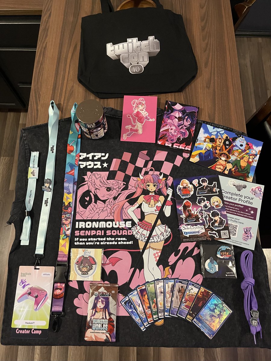 Thank you so freaking much <a href="/ShiaBun/">Shia 🐰| VchiBan✨</a> and <a href="/ironmouse/">ironmouse🇵🇷😈💖</a> for being so nice and making my day that much better. I had an absolutely amazing time at #twitchcon2025  and It was by far the best day of my life. My hope/goal is to attend as a Partner next year for more fun... I'll work hard!