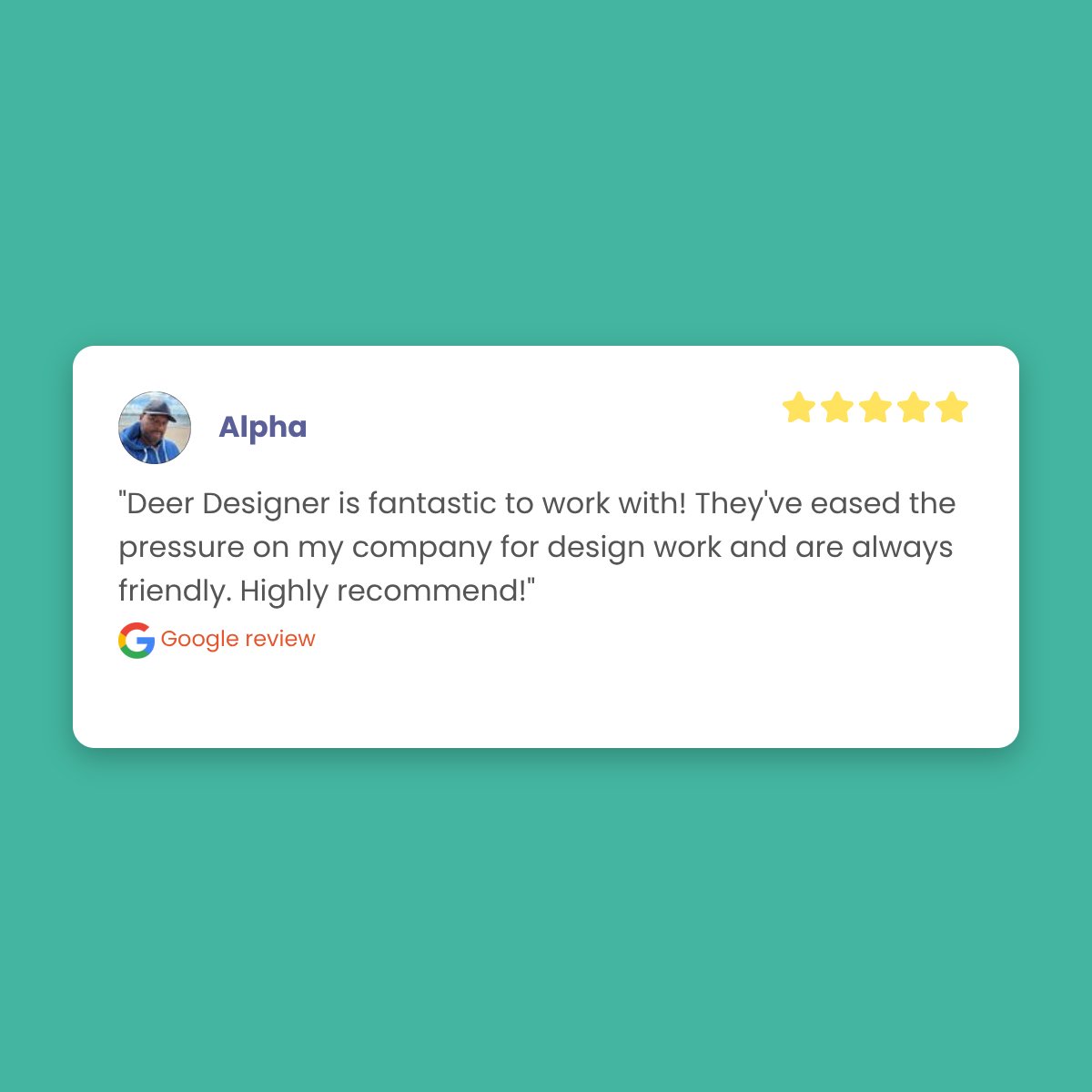 deer_designer's tweet image. Another happy client: Alpha at REPLACE_WITH_FALLBACK 🧡
#DeerLove #testimonial #DeerDesigner