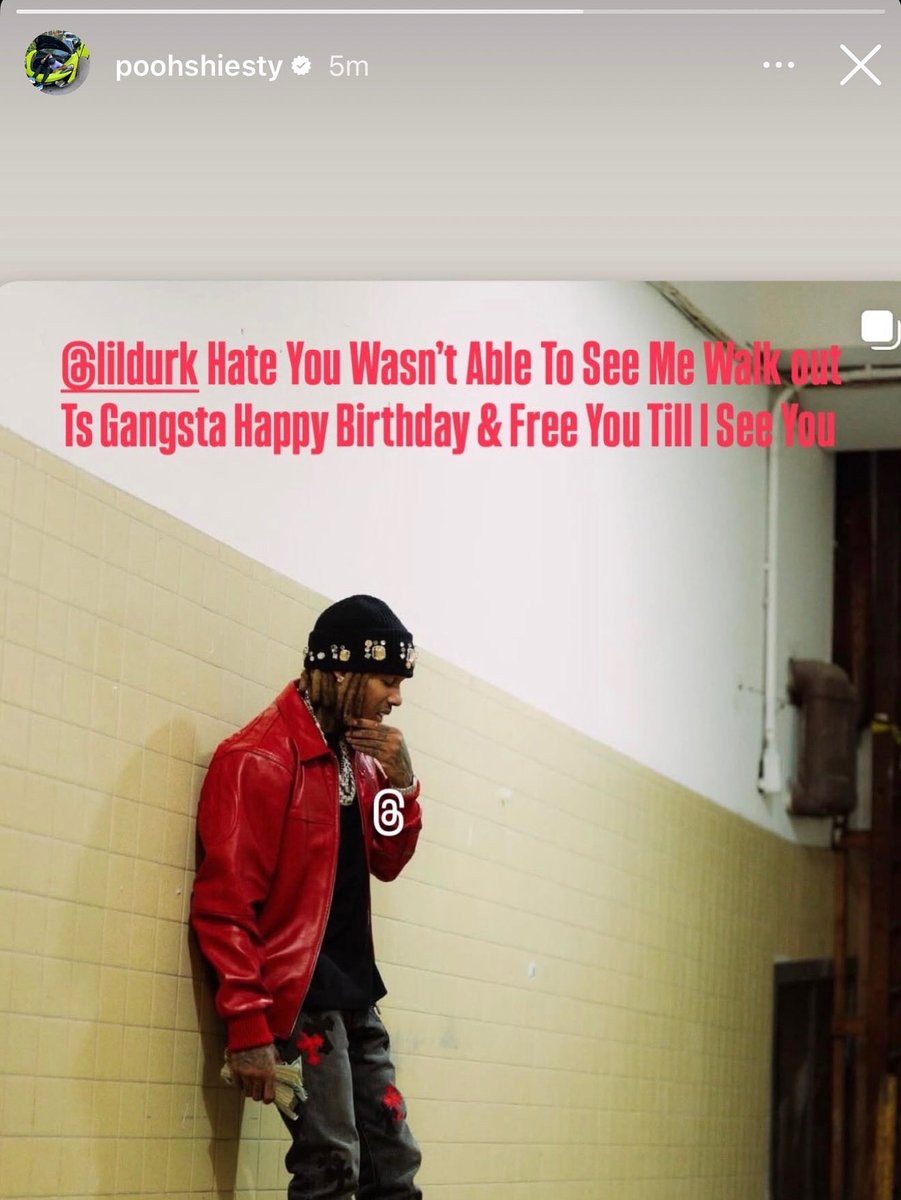 Pooh Shiesty wished Lil Durk a happy birthday