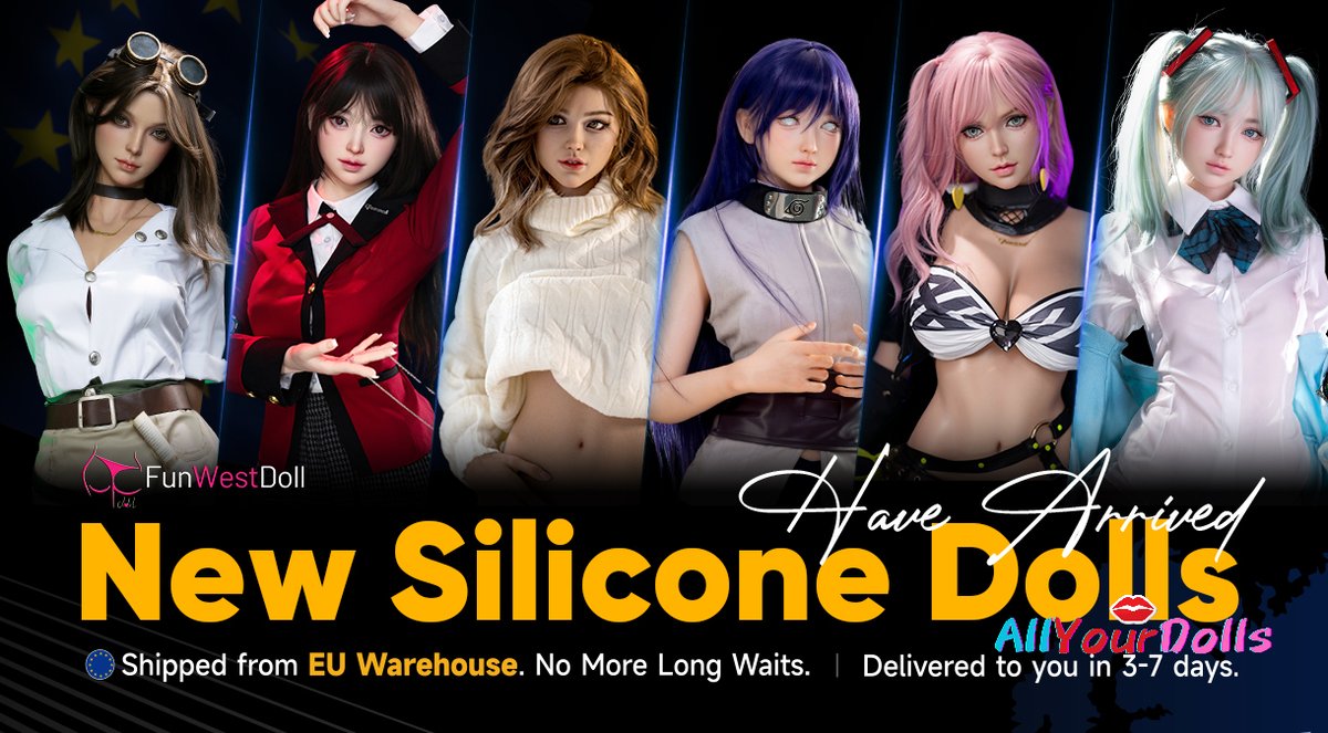 AllYourDolls's tweet photo. Funwest Doll just dropped 6 new silicone beauties with real skin texture in our EU warehouse! Order now and get your dream doll delivered right to your door in just a few days! ๐
๐ https://t.co/SQxpOxlWfB
#FunwestDoll #SiliconeDoll #SexDoll #EUDoll #InStockDoll #allyourdolls https://t.co/1eK11bkS2h