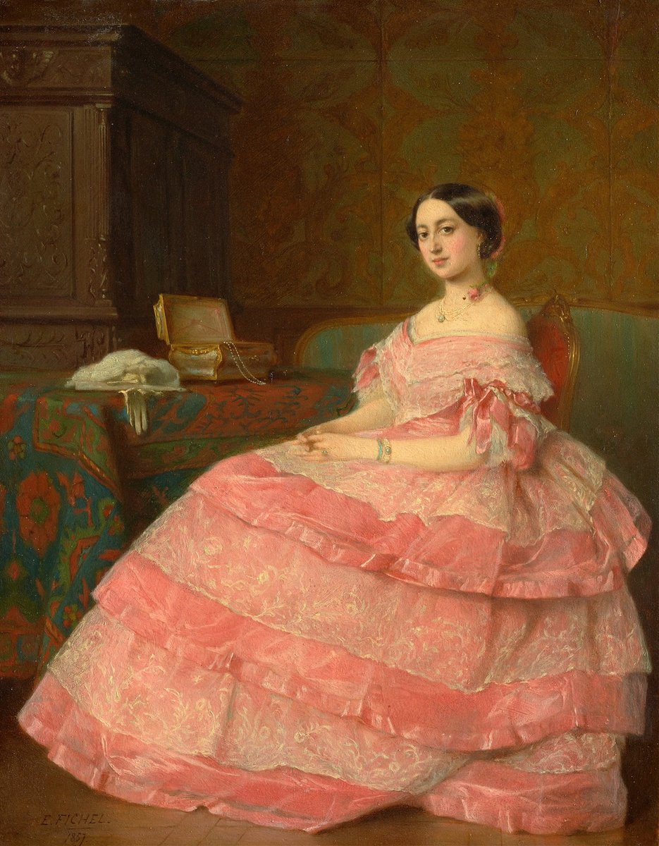 "Madame P"
{1857}
By ~ Benjamin-Eugène Fichel