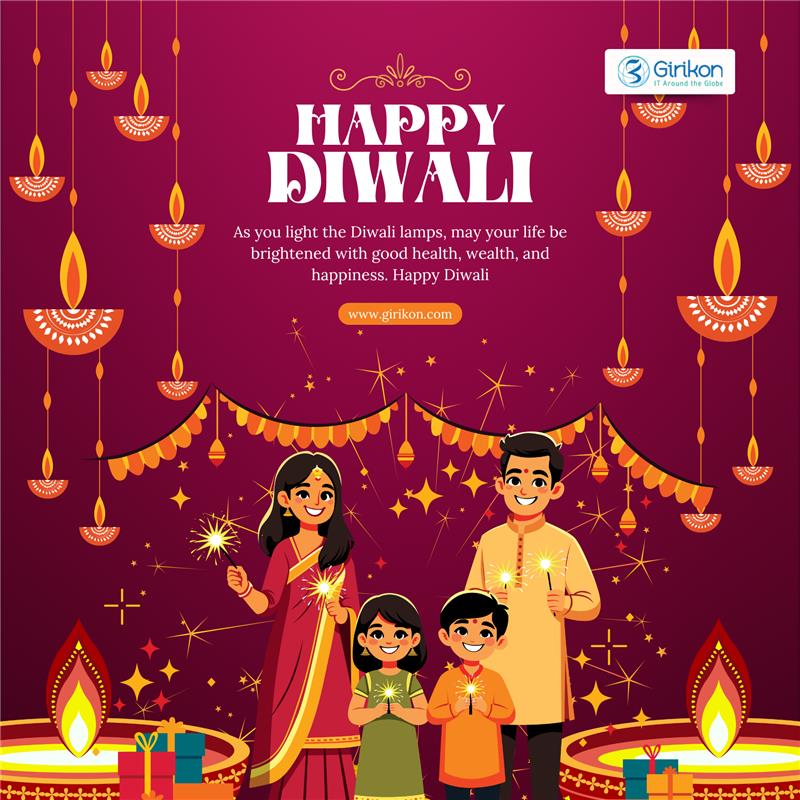 ✨ Wishing you a sparkling Diwali filled with joy, prosperity, and endless light!

May this festival bring new beginnings and brighter moments for everyone. 🌟💫

#HappyDiwali #FestivalOfLights #DiwaliVibes #Diwali2025#DiwaliCelebration #FestiveSeason #Girikon #GirikonFamily