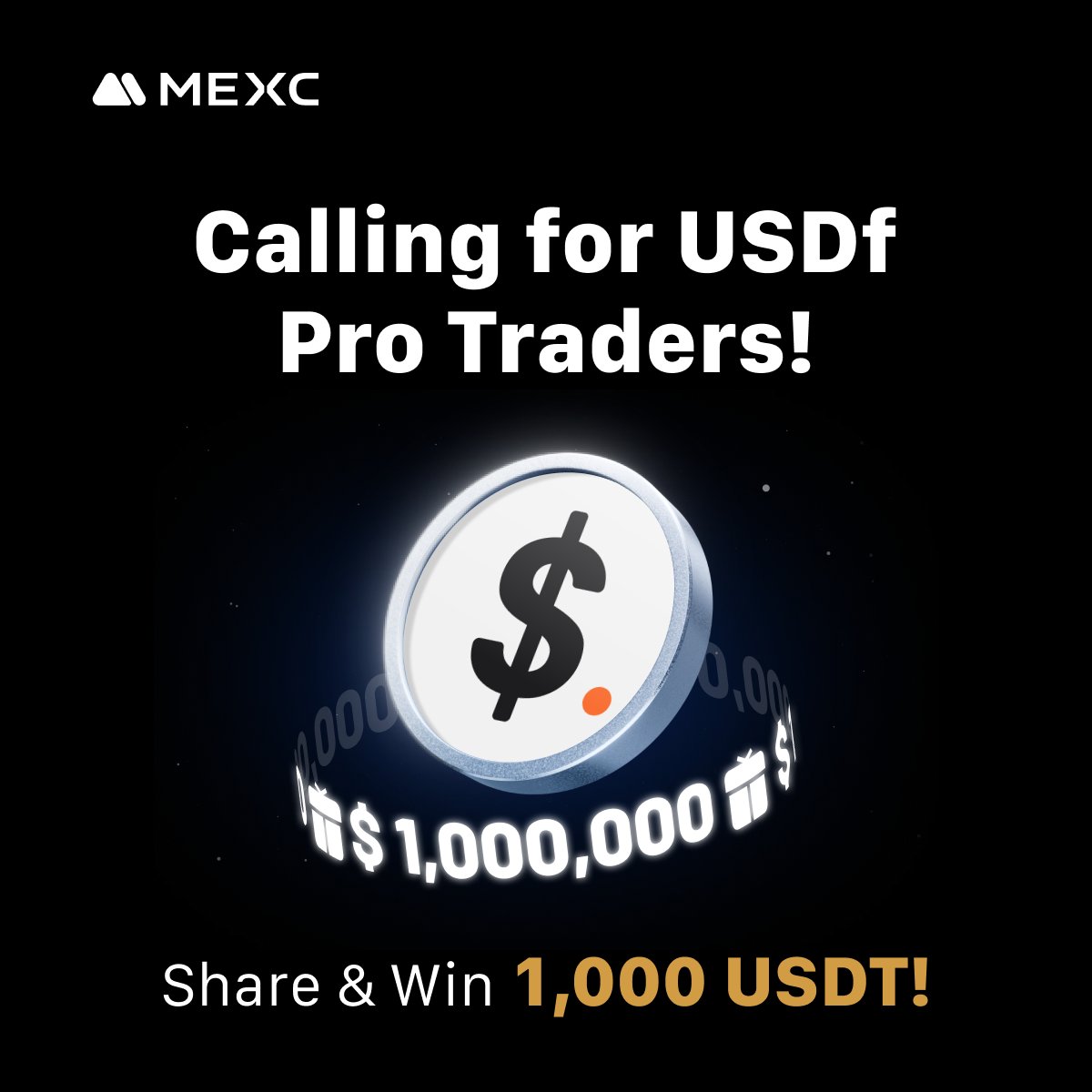 💰 Trading or staking $USDf?

Whether you’re earning through $FF / $USDf Trading or $USDf Staking, share your story below 👇

🎁20 lucky winners will be picked to share the 1,000 $USDT prize pool! 

Join now if you haven't 👉mexc.com/campaigns/falc…

⏰Now to Oct 23. Good luck!