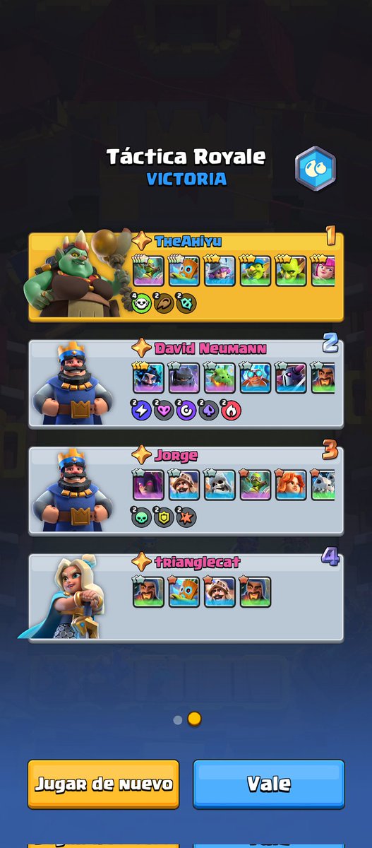 TheAhiyu's tweet photo. TACTICA ROYALE >>>>> CLASH ROYALE https://t.co/OLCYjQOYo4