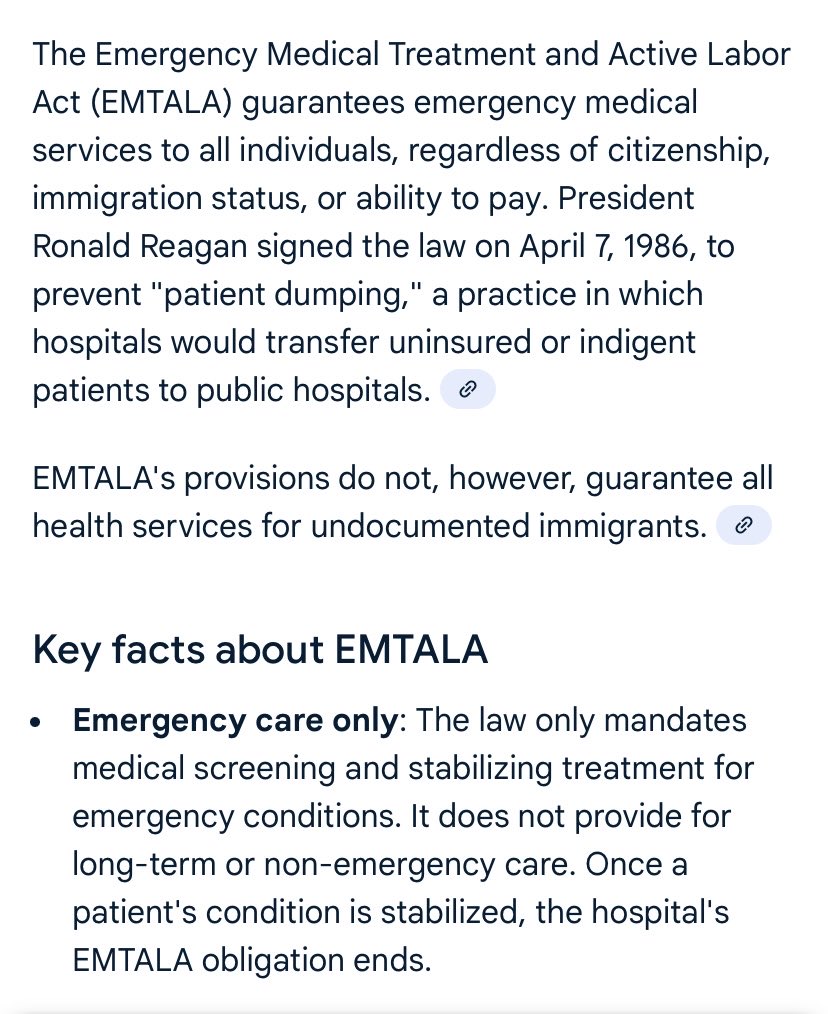 LtsFlwr70's tweet image. #EMTALA