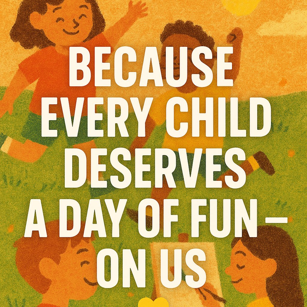🎃💛 NO CHILD LEFT OUT 💛🎃
We’re giving away 2 FREE days at our Vara Sports &amp; Education Camps, incl. the Halloween Party Friday! 🏀🎨

No catch. No funding. Just kindness.
We’ll cover lunch, snacks &amp; even costumes 🎭

Know a family in need? Text 📱07808833673 💛
#AlwaysBeKind