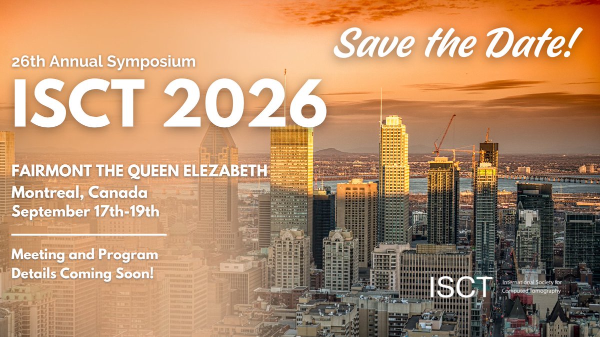 ISCTrad's tweet image. Brussels 2025 was a success! Thank you to all who joined us! 📅 Next stop: Montreal, Canada | Sept 17–19 We can’t wait to see you at #ISCT2026! #Radiology #RadRes #Radtech #ComputedTomography
