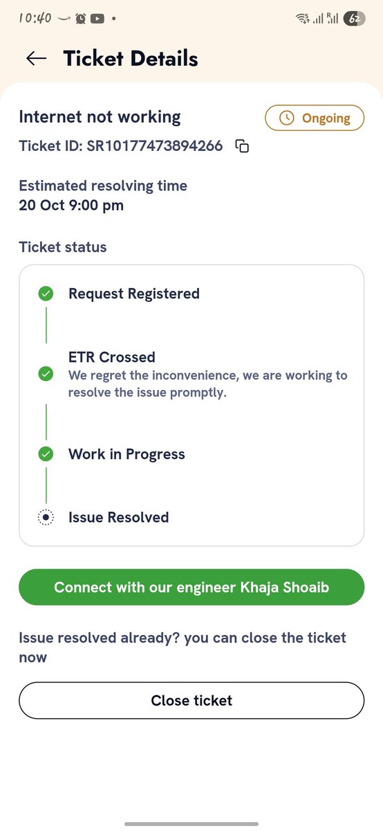 ELITECONSULT99's tweet photo. @ACTFibernet Again rescheduled why you people doing this it's been 15 days no internet connection @ACTFibernet @ACTFibernetHYD https://t.co/lQkWFCQ6nT