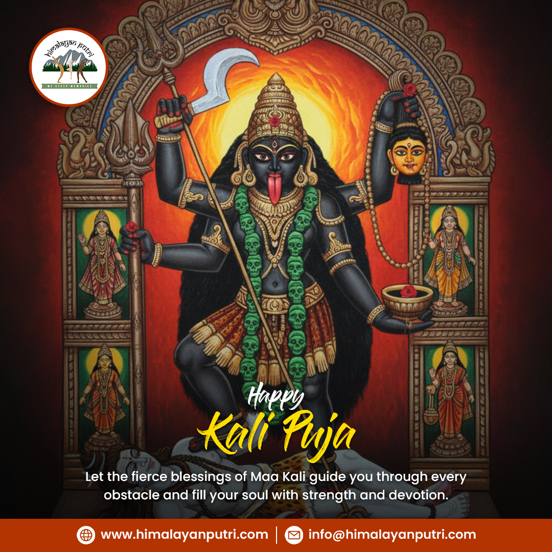 himalayanputri_'s tweet photo. 🌺 Invoke the Divine Power of Maa Kali 🌺
On this sacred night of Kali Puja, may the fierce energy of Maa Kali destroy all negativity and awaken inner strength within you.
🌐 Visit: https://t.co/0aixK7OrJ8
#HimalayanPutri #KaliPuja #MaaKali #DivineStrength #GoddessPower #Shakti https://t.co/KiX3J4LAbq