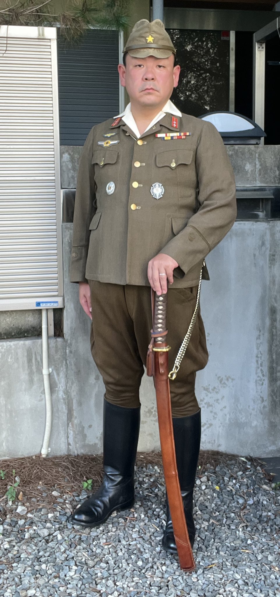 日本軍 飛行帽 陸軍 海軍 軍装 冬用 日本陸軍航空頭巾（飛行帽