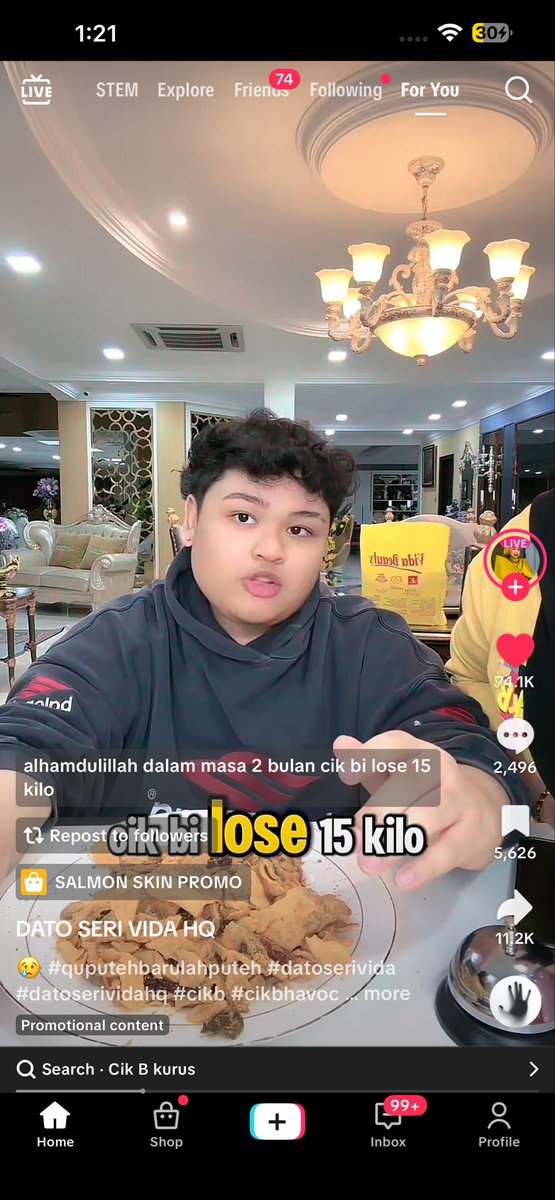 cik b dah kurus sikit 😭