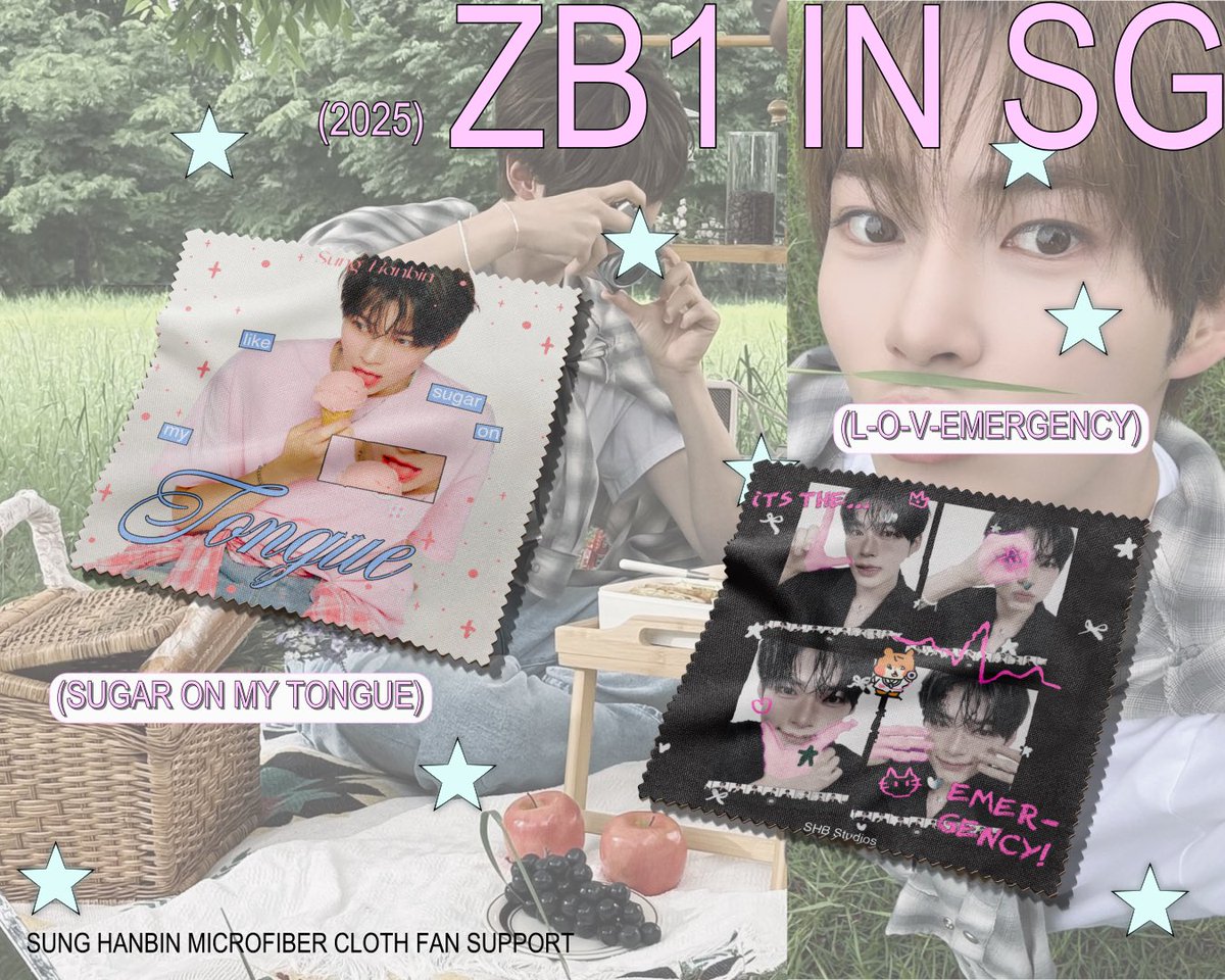 FREE sung hanbin fansupport for their sg stop

designed by me (vonsre) for an irl who’s gg to the concert :) 

FCFS (50pcs per design) but my friend is open to trades so comment or dm me 

exact location tbc 

 #ZB1inSG
#ZEROBASEONEinSG
#HEREANDNOWinSG