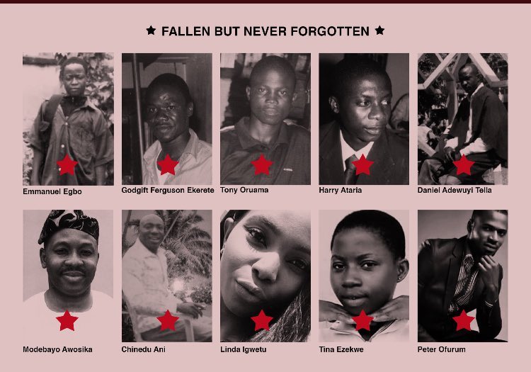 bellobayo's tweet photo. Gone but not forgotten. 
#LekkiMassacre. https://t.co/kKmWM0skAC