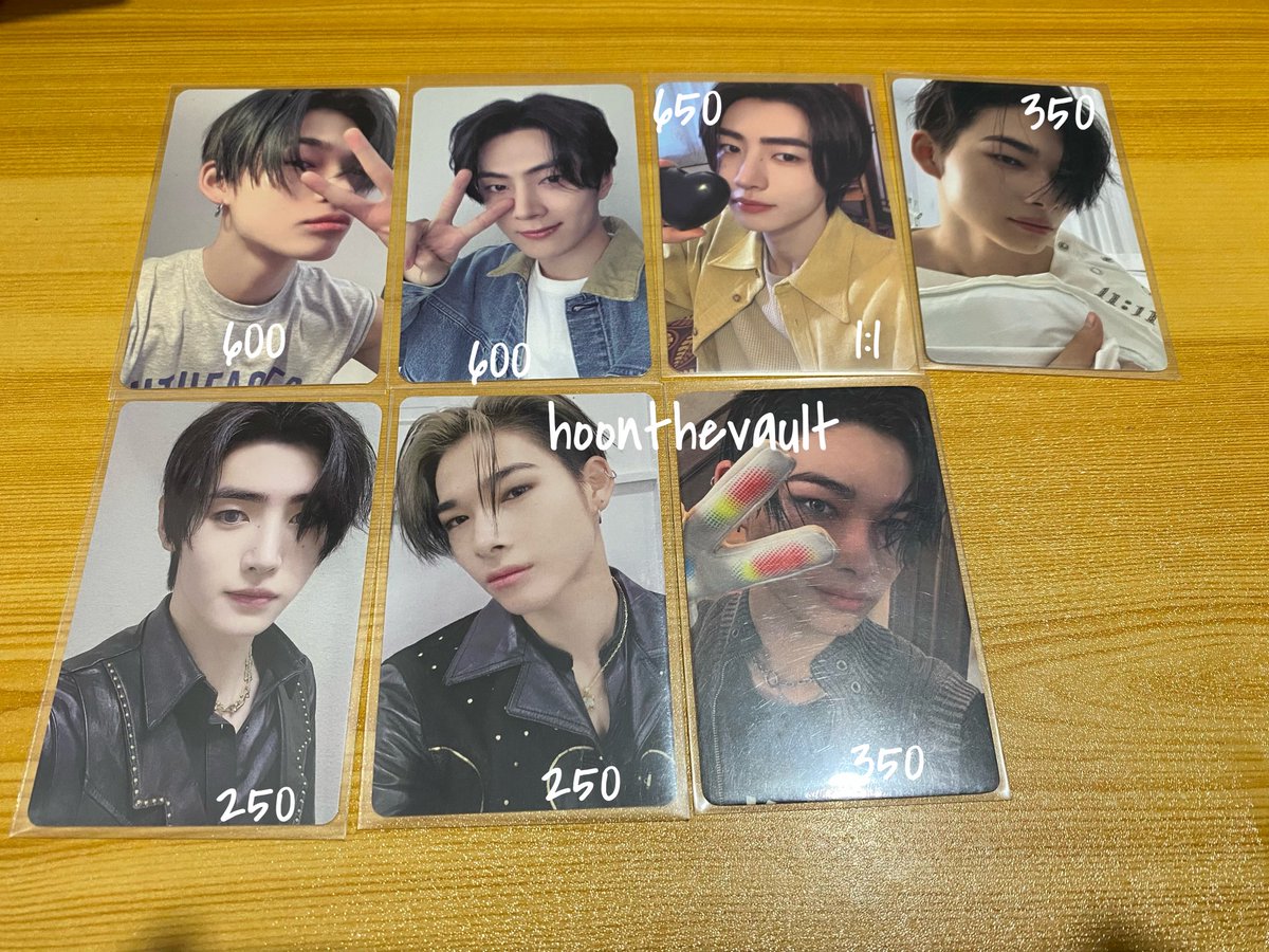 wts lfb ph | #reencartz bentables

enhypen assorted yzy pcs (vce, ld, shanghai offline)

– payo / 1 week dop (open for longer dop if taking 4 pcs and above)
- all pcs are onhand
- cavite, jnt
- rcbyt: reencartz.carrd.co