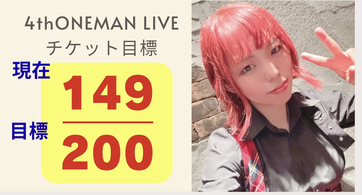 なんと🥲💦
プレゼントチケットも手にしていただき、150枚まで「あと1枚」❤️‍🔥❤️‍🔥

自己ベストまで
「あと2枚」になりました😭✨

2年続けてこんな大きな結果をいただけるなんて🥲
ありがとうでは足りなさすぎるけれど、本当に本当にありがとうございます😭😭

複数枚ご購入いただいた方には