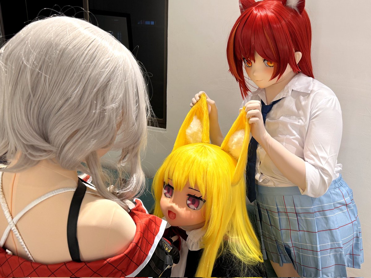 Fubuki_neko_kig's tweet image. 究竟看到了什麼呢？

虎鯨 @s9301891177 
狐狸 @ccs99302 
📷 @Sumnia14701 
#kigurumi