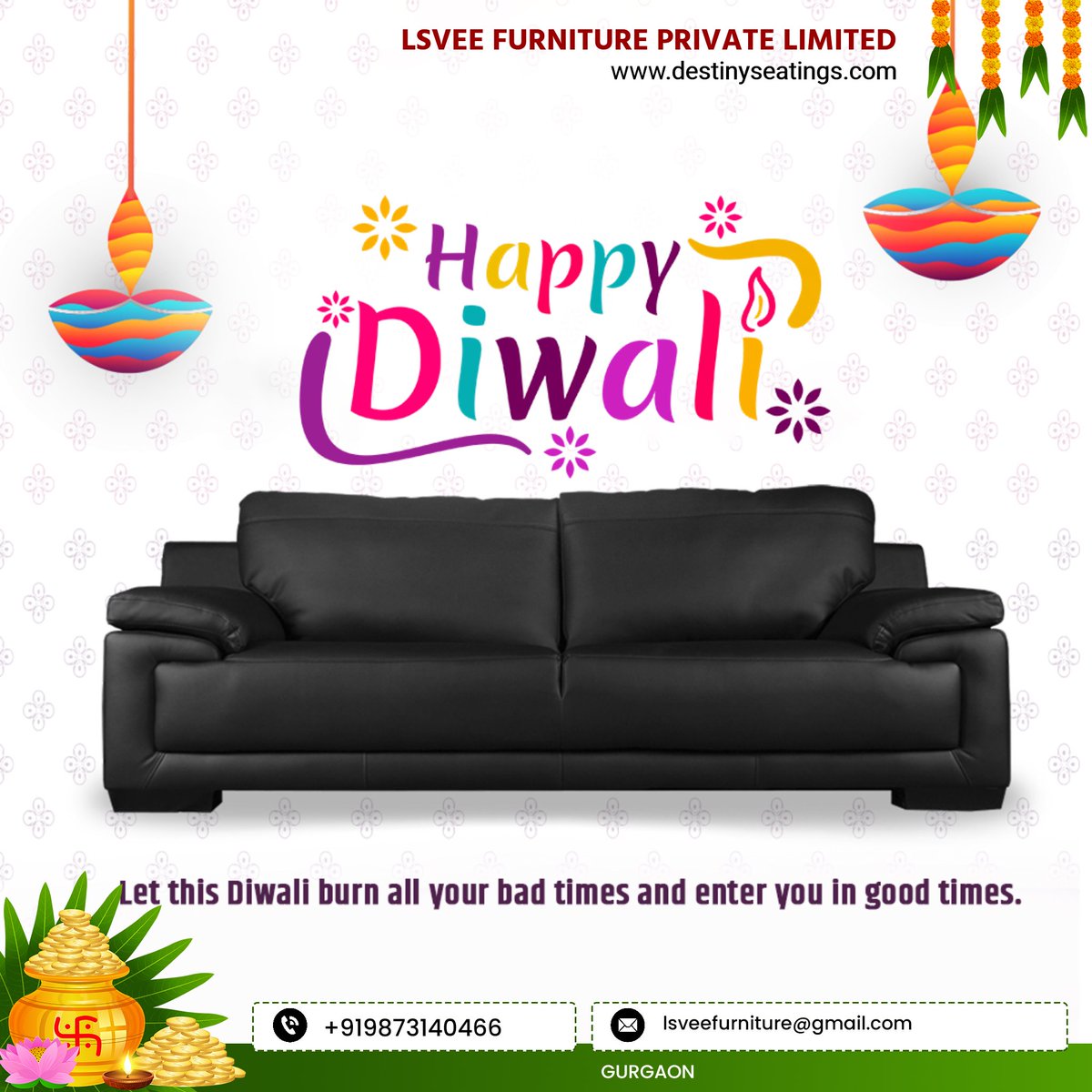 lsveefurniture's tweet photo. "May this Diwali illuminate new opportunities and brighter beginnings for all. Let the light of Diwali brighten your homes and hearts. Wishing you prosperity, success, and endless joy this festive season!"🙏🏻
#Diwali2025 
#HappyDiwali 
#lsveefurniture https://t.co/j2BYCHNf1z