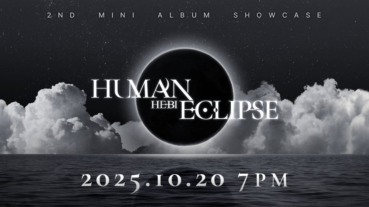 Hebi 2nd Mini Album 【Human Eclipse】의 타이틀곡 〈Be I〉 MV가 공개되었습니다! 🌘✨

뮤비의 여운이 채 가시기 전에, 잠시 후 바로 이어질 헤비의 2nd mini 3D 쇼케이스도 많은 관심 부탁드려요.
이번 앨범에 담긴 이야기와 감정을 여러분께 직접 들려드릴게요!

🌕youtu.be/UOlTw3gZuCo?si…