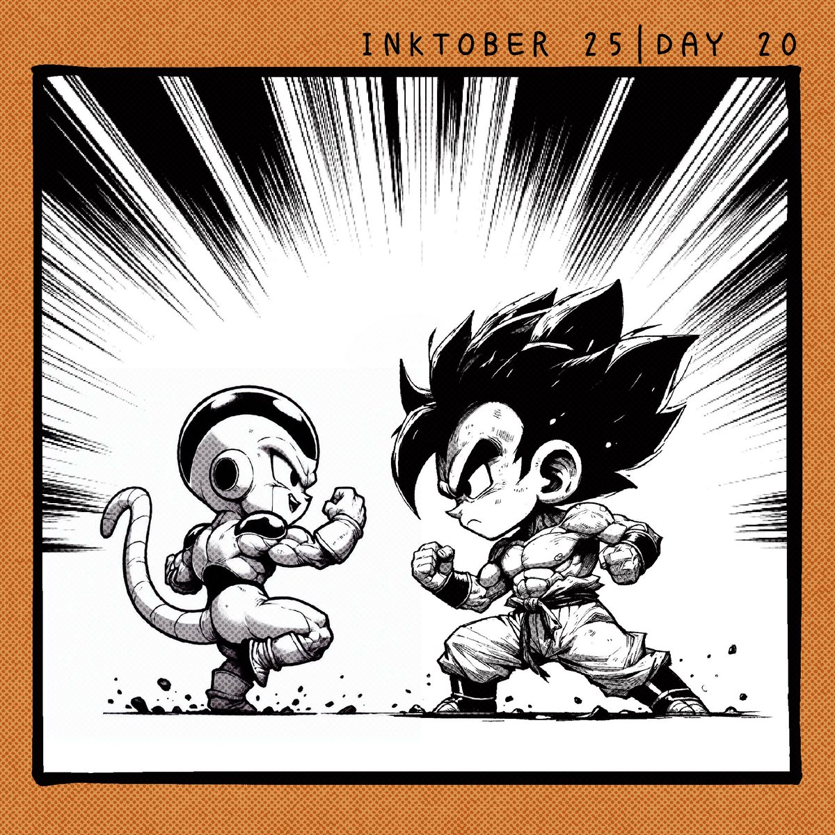 INKTOBER 25
Day 20

‘Rivals’

Free to secure in my <a href="/drip_haus/">DRiP 💧</a> channel. 🫶🏻🤜🏼⚡️🤛🏼

#Inktober2025