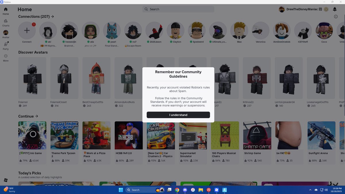 DrwDisneyManiac's tweet image. So you’re telling me @Roblox that spamming L is clearly a ban yet it’s not even spamming yet u allow these predators on ur fucking to talk to minors &amp;amp; you don’t fucking ban them? That’s some fucking bullshit! I hope your game gets shutdown in the US because that’s totally unfair!