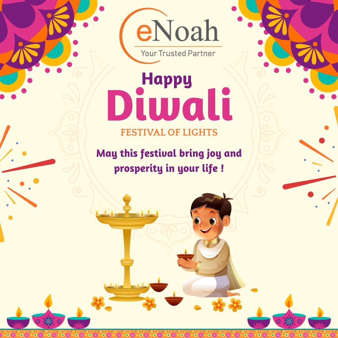 enoahisolution's tweet image. ✨ eNoah wishes everyone a very Happy Diwali! ✨ May this festival of lights bring joy, prosperity, and new beginnings to your homes and hearts. Let’s celebrate brightness, togetherness, and hope! 🌟🪔 #HappyDiwali #FestivalOfLights #eNoahCelebrates