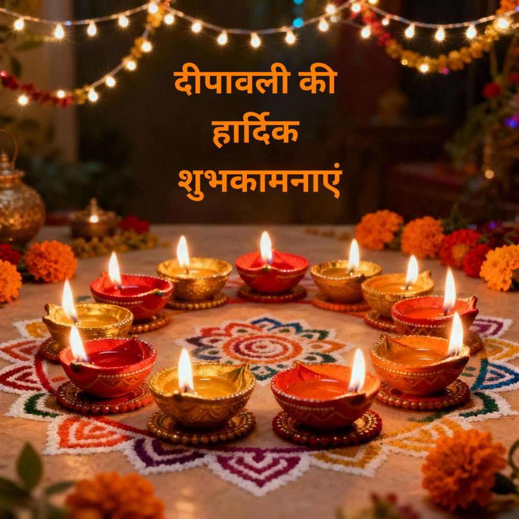 दीपज्योतिः परमब्रह्म दीपज्योतिर्जनार्दनः।
दीपो हरतु मे पापं दीपज्योतिर्नमोऽस्तु ते॥

Happy Diwali 🎇 
शुभ दीपावली 🎉🪔

#HappyDiwali