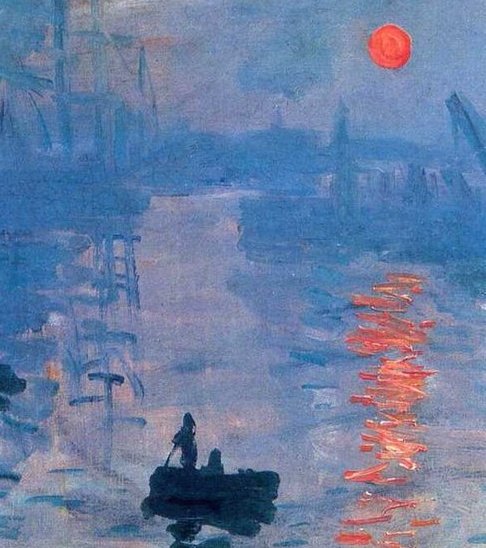 Good morning with Monet's Sunrise