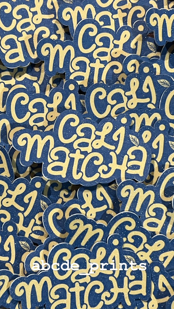 abcde_prints's tweet image. From one small business to another — Thank you for choosing us to print for your matcha business freebies @jwwblog @calimatcha 💚✨ 

next time again! 

#diecutstickers #abcde_prints #machinecut