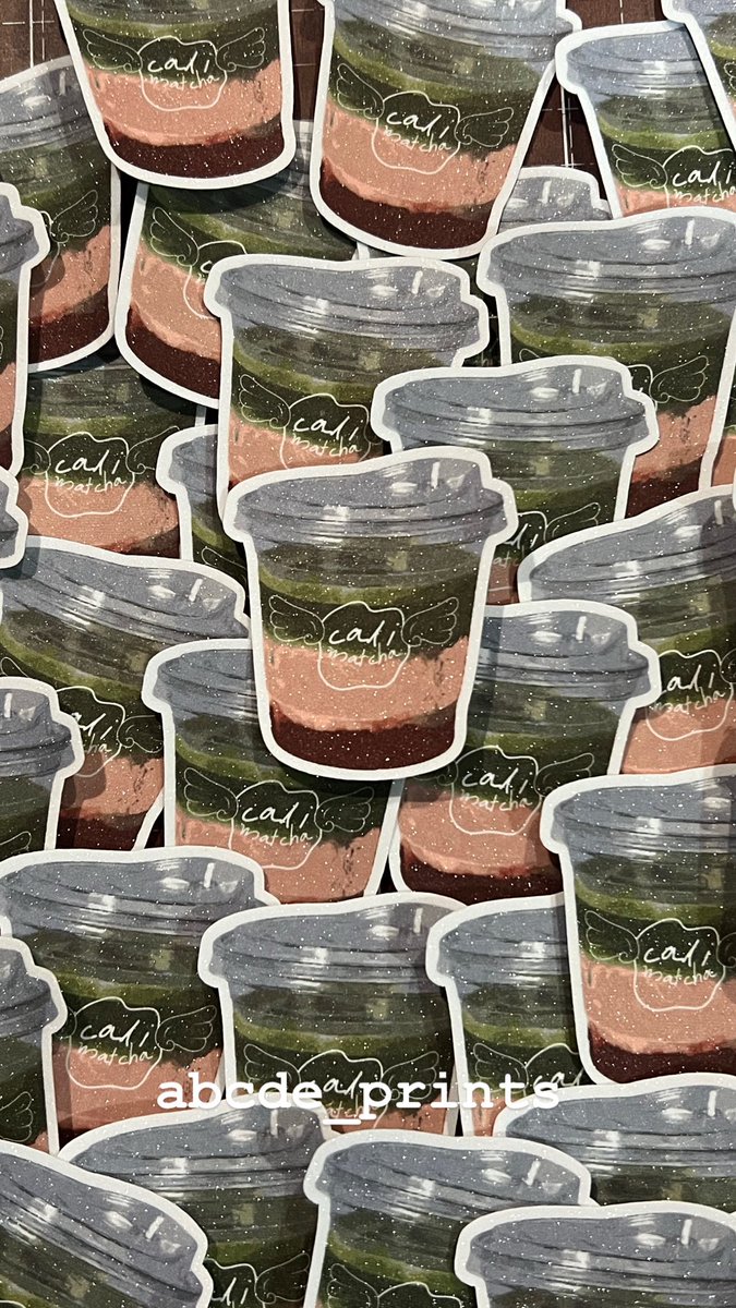 abcde_prints's tweet image. From one small business to another — Thank you for choosing us to print for your matcha business freebies @jwwblog @calimatcha 💚✨ 

next time again! 

#diecutstickers #abcde_prints #machinecut