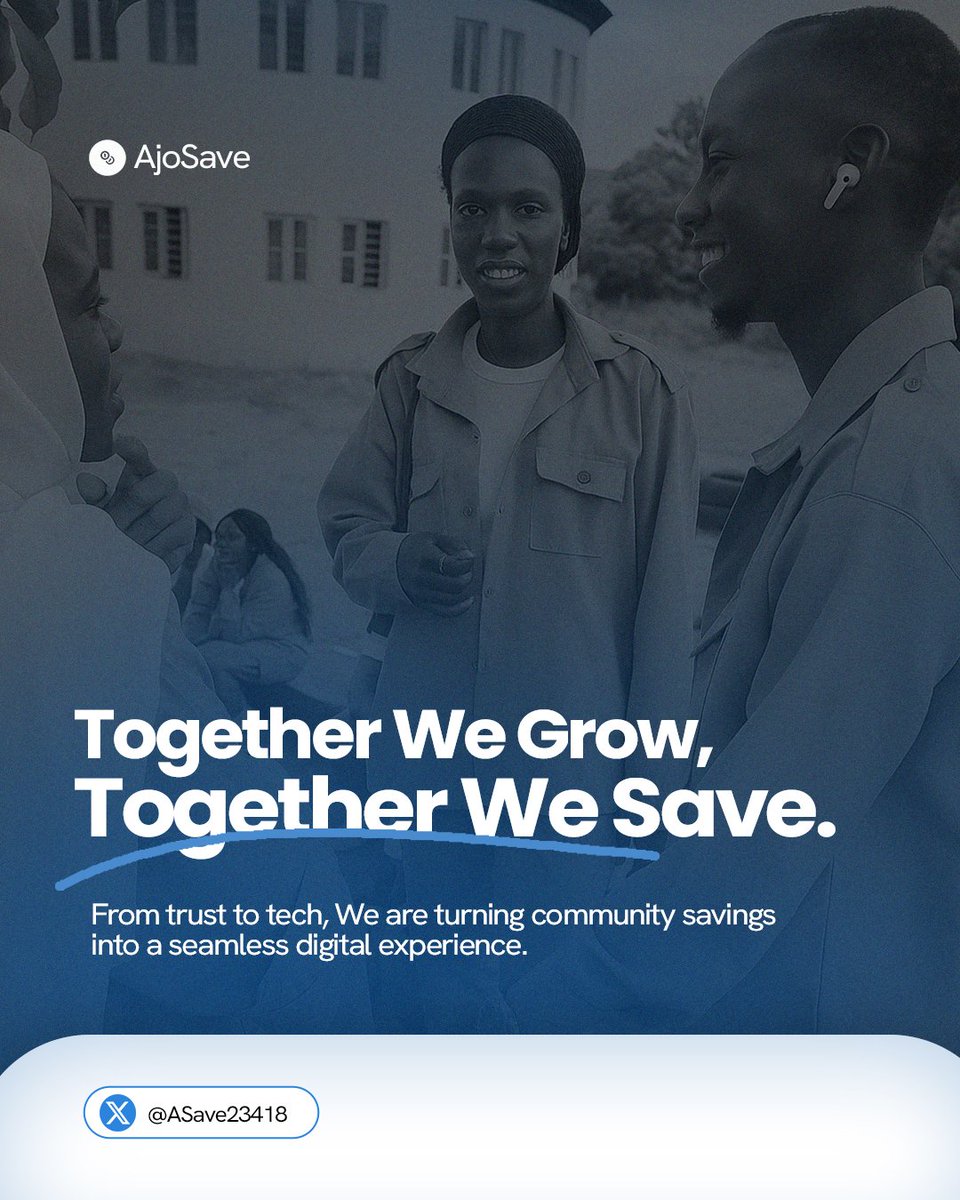 AjoSafe's tweet image. New week. 
New drive. 
Same mission
"Building trust through transparency".
With AjoSave, every effort counts, every saver matters.
Let’s make this week a winning one! 
#AjoSave #TeamAjoSave