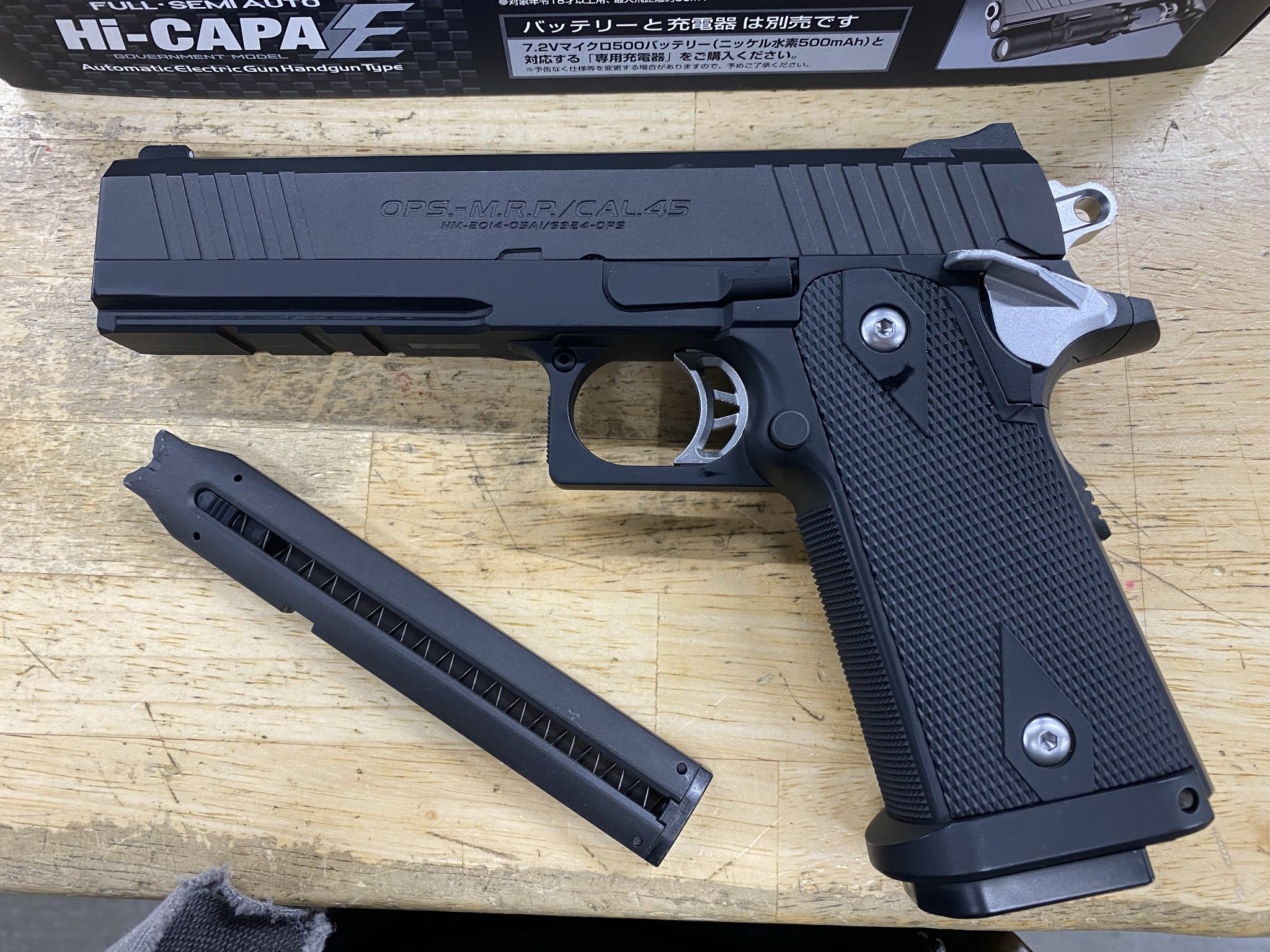 【カスタム】MAC10 モケイパドックカスタム（震閃電） フレームロックマウント カスタム】MAC10 モケイパドックカスタム（震閃電） フレーム