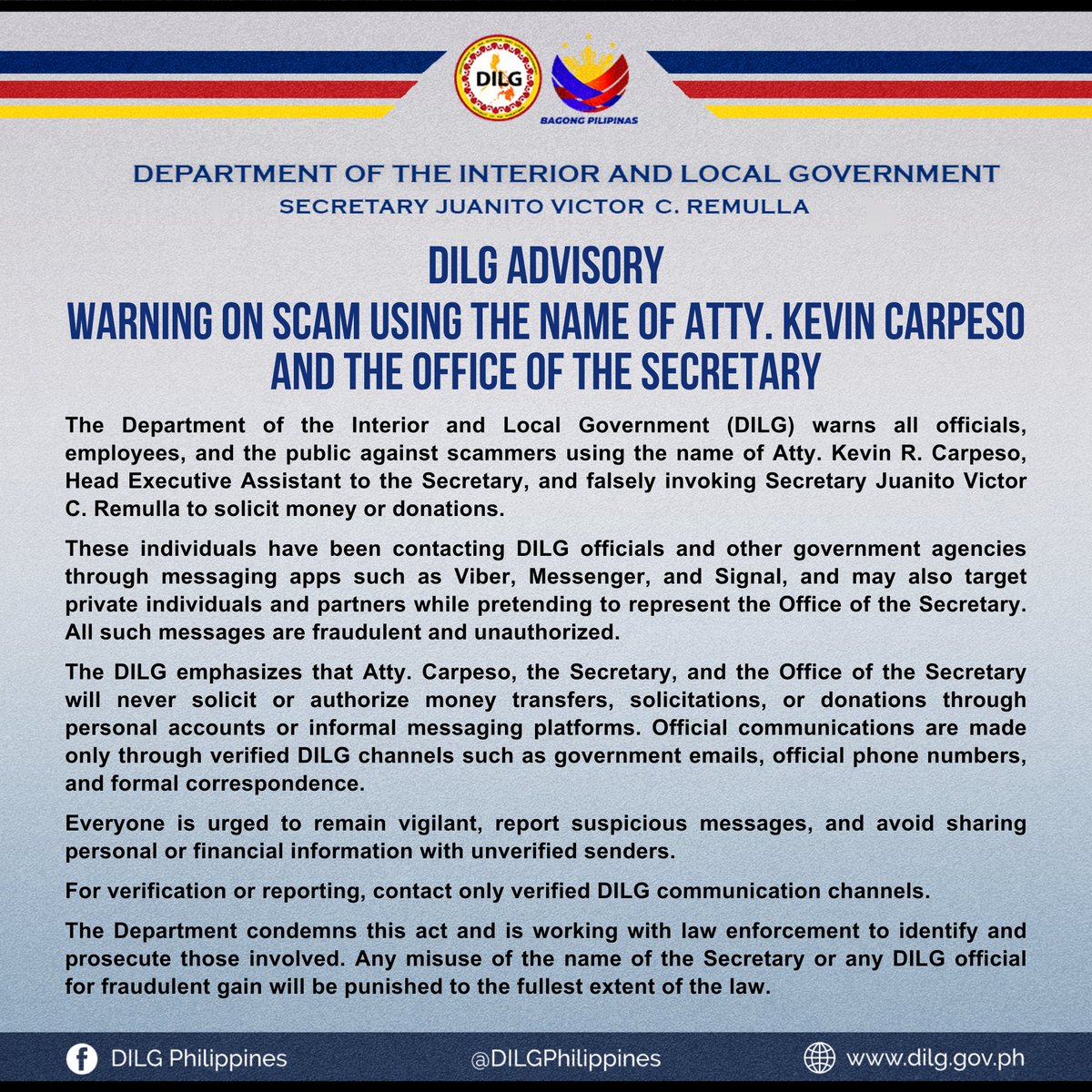 DILG Philippines tweet media