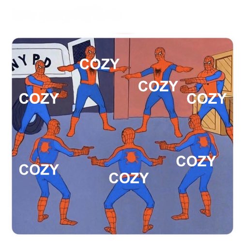 The seven cozy spidermen