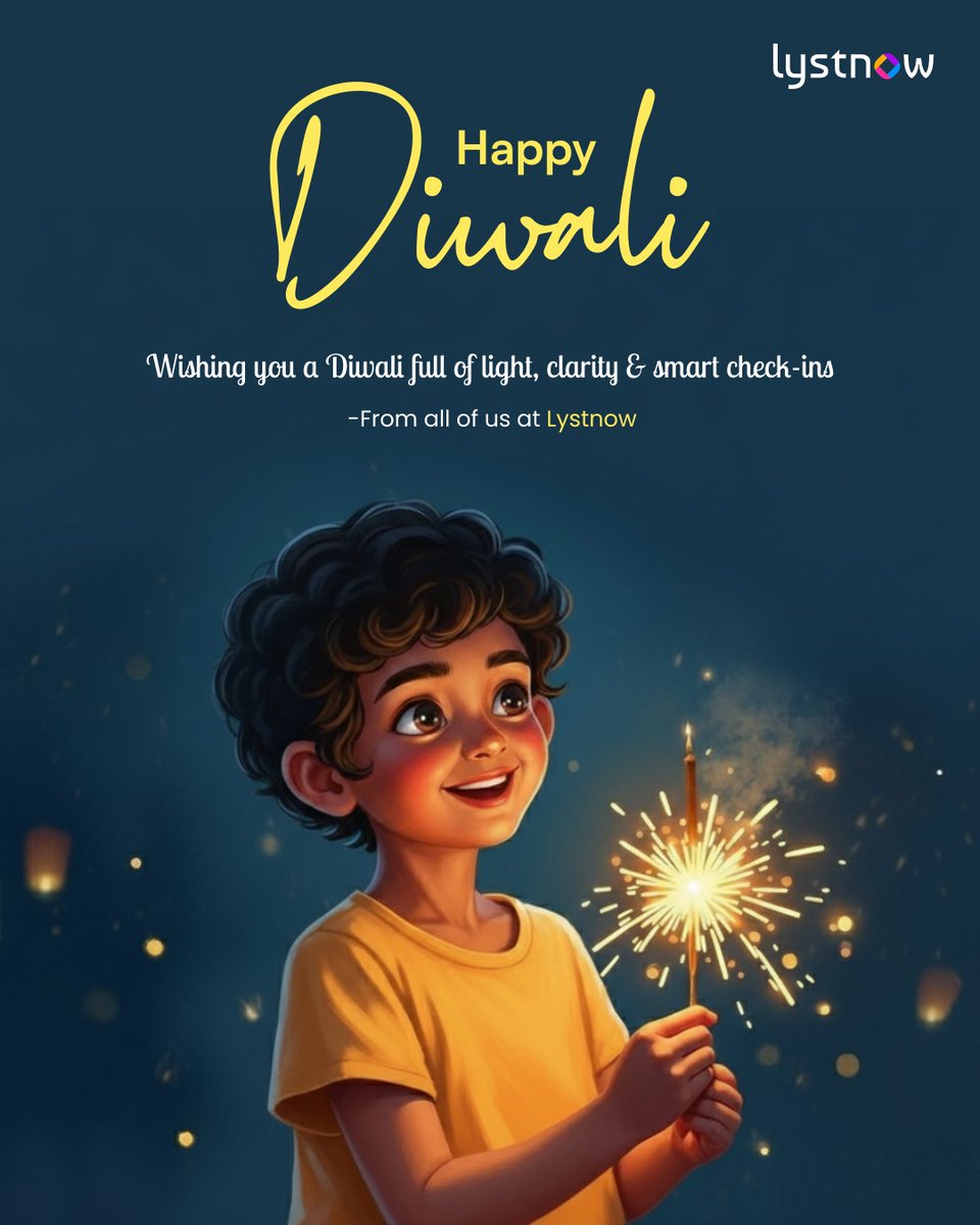 lyst_now's tweet photo. This Diwali, light up your field operations with clarity, speed, and trust. 🪔

Wishing you a Diwali filled with light, growth, and smarter workflows.

#happydiwali #lystnow #fieldtracking #festivevibes #celebratetogether https://t.co/C8iQ9On0P0