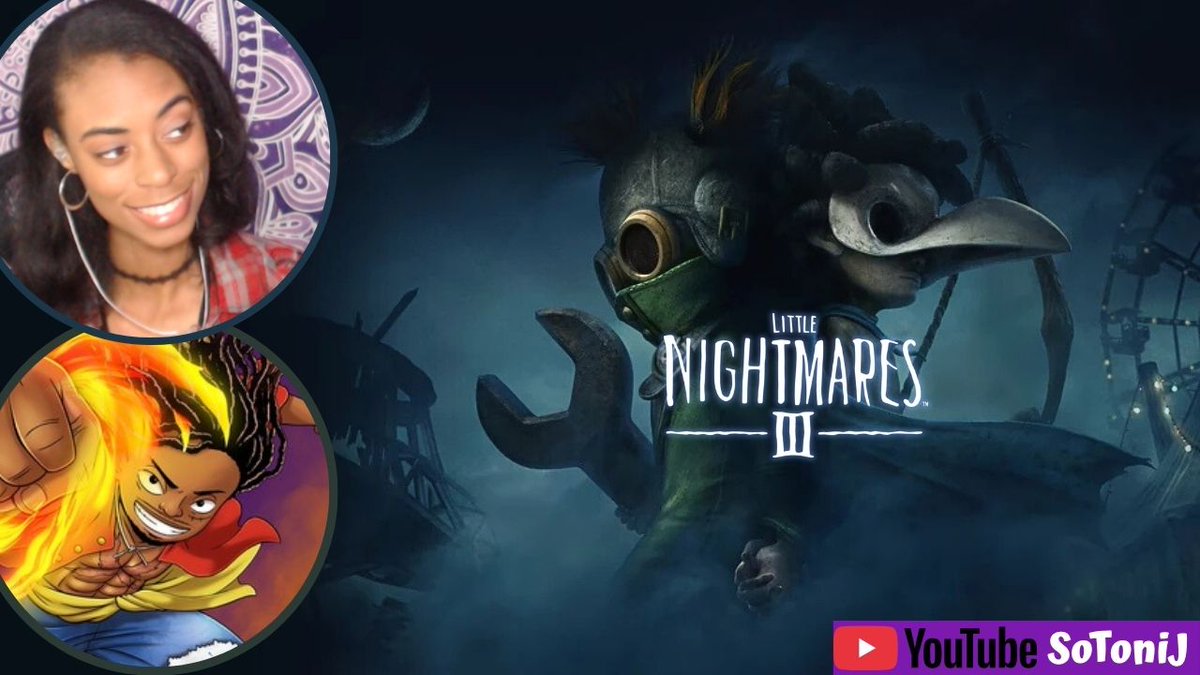 ❗️NEW VIDEO!  Part 1 of my Little Nightmares 3 Co-Op playthrough with <a href="/LeerroyyJankins/">StrawHat Leroy</a> 🏹 is up!  #LittleNightmaresIII #LittleNightmares3 
Watch it here! 🔽
 📺: youtu.be/clP2mgID0sA