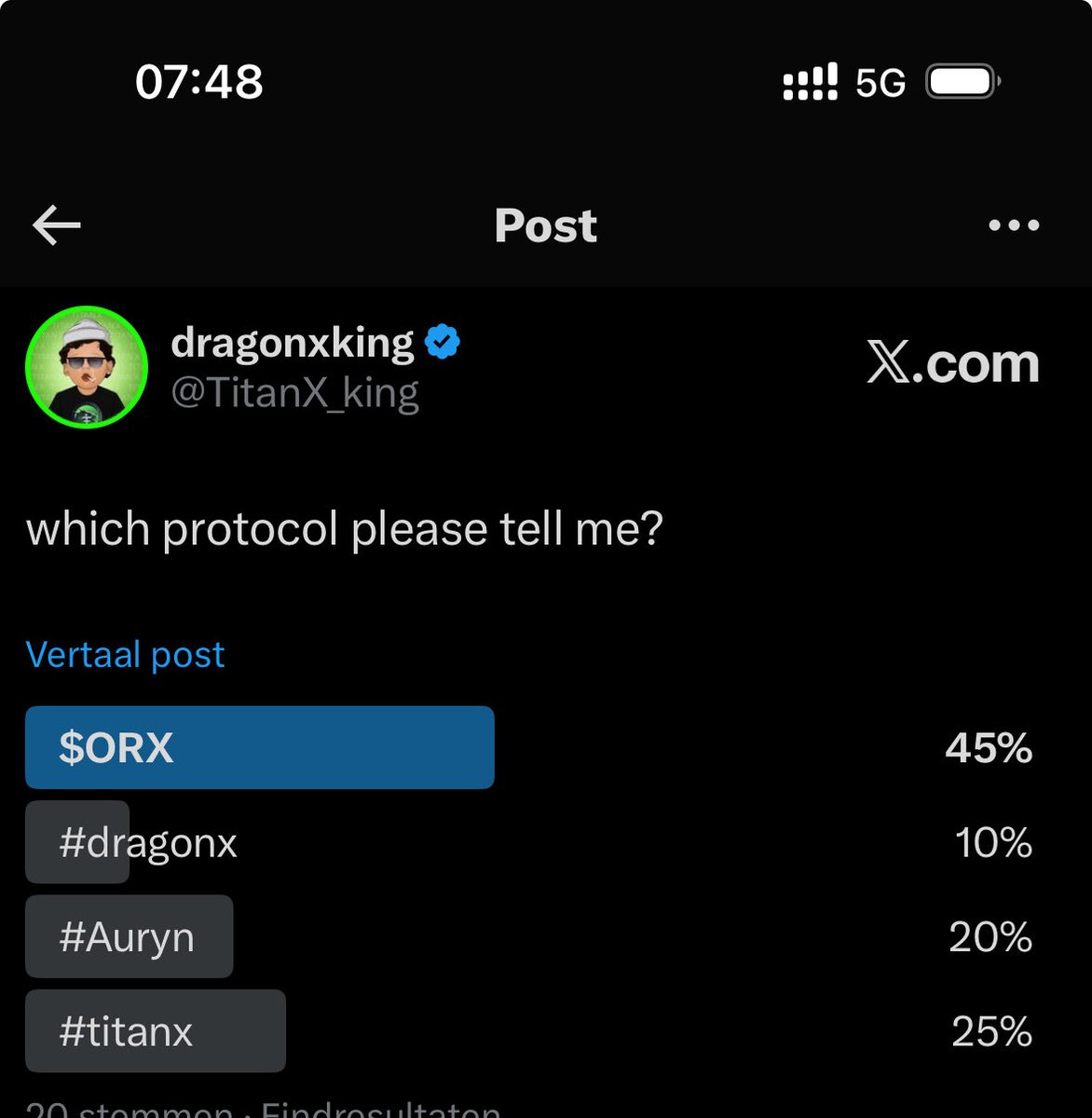 #Dragonx is seriously underrated if you ask me <a href="/G1Erik/">Erik</a> 

$titanx $orx $auryn