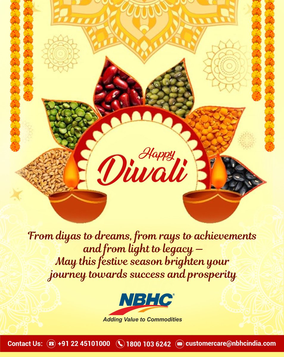 nbhcindia's tweet image. Happy Diwali from Team National Bulk Handling Corporation Pvt Ltd!

This Diwali, may every light remind us of #NewOpportunities, #StrongerCollaborations, and #SharedProgress.

A True North Co 

#HappyDiwali  #Diwali2025  #FestivalOfLights  #DiwaliCelebration
#DiwaliWishes