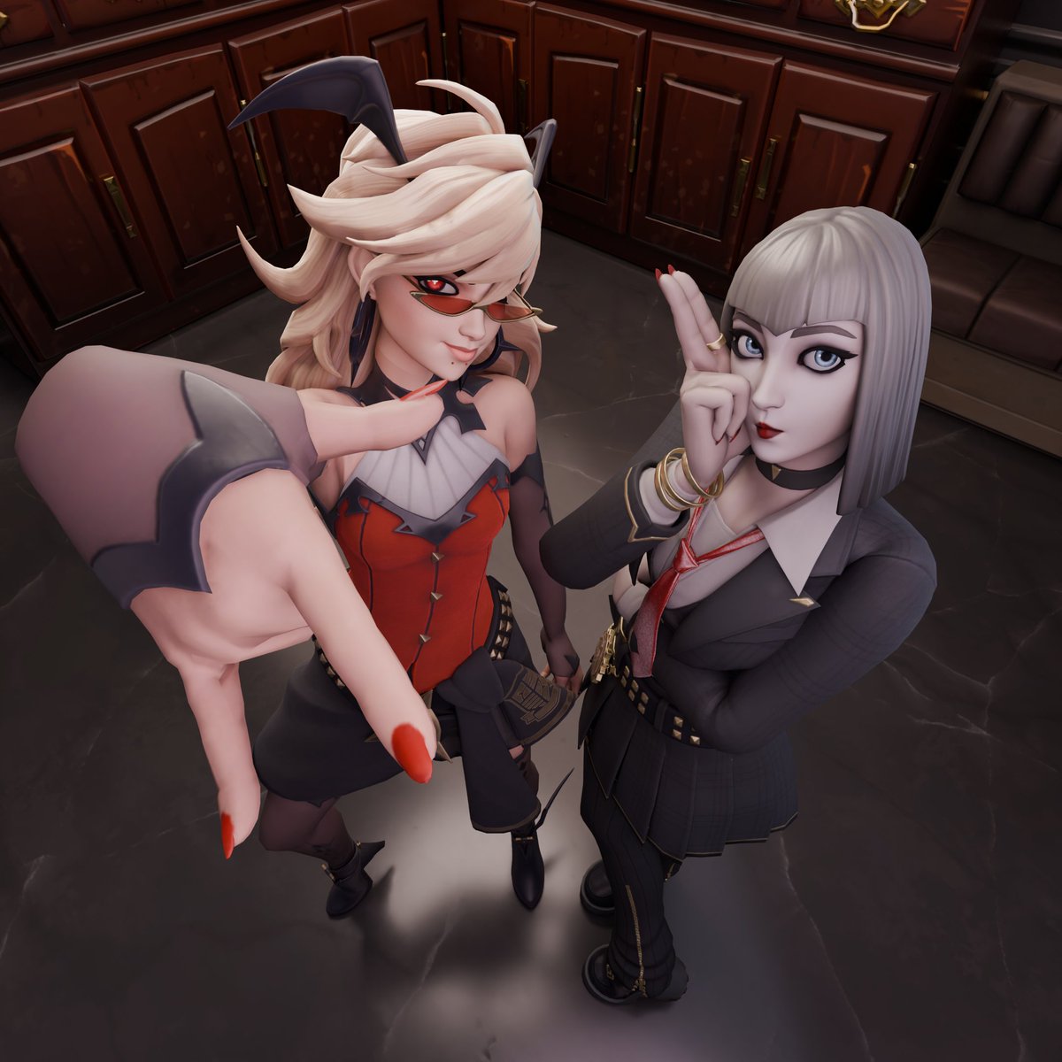 It never hurts to remember that not all vampires are evil.
#Fortnite #FortniteArt #jonithered #vivicasaint #Fortnitemares